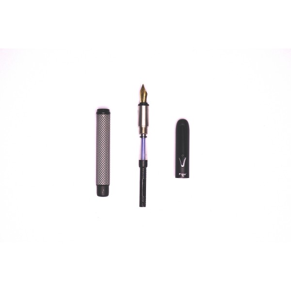 FIGO CHEQ FOUNTAIN PEN - LIMITED EDITION BLACK - ( BUY 1 GET 1 FREE LIMITED PERIOD OFFER )